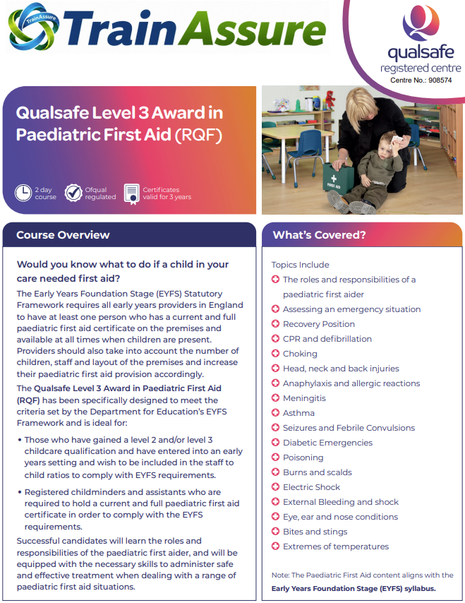 Paediatric First Aid